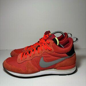 men nike internationlist mid. red /crimson/grey/lime 682844-600